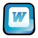 Microsoft Word icon free download as PNG and ICO formats, VeryIcon.com